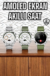 Akıllı Saat Sesli Görüşme Titreşimli Nabız Sensörlü Spor Modları