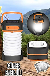 Katlanabilir Güneş Enerjili LED Kamp Lambası UCZHS71LAMBA2