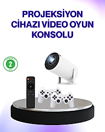 2.4G Kablosuz Destekli Oyun ve Film Projeksiyonu Ev Kullanımı İçin