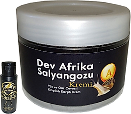 GİANT YAŞLANMAKARŞITI DEV AFRİKASALYANGOZU 100ML KREMİ + CARABOA ANALRENK AÇICIKREM 60 ML