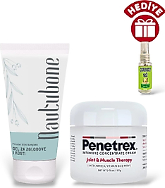 NAUTUBONE AĞRI KARŞITI KREM 50 ML & PENETREX JOİNT MUSCLE CREAM + ÇÖREK OTU YAĞI HEDİYE