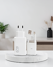 67W Hızlı Şarj Adaptörü ve Type-C Kablo Seti XUCZ67WŞARJ-4