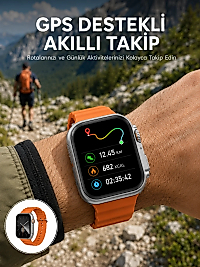 Yeni Nesil Çağrı Cevaplayabilen 47 MM Titreşimli Çok Fonksiyonlu Akıllı Saat Yeni Nesil