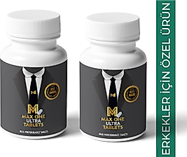 MAXONE MAX ONE ULTRA ERKEKLERİN KULLANIMINA UYGUN 2 ADET