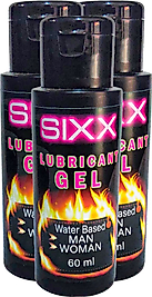 SIXX GENİTAI BÖLGE JELİ 3LU KAYGANLAŞTIRICIIUBRİKANT BAY BAYAN 60 ML