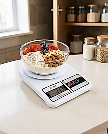Dijital Mutfak Tartısı 10 kg Kapasiteli Net LCD Ekranlı UUCZHASSASTARTI3-1