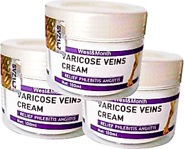 WEST & MONTH VARİCOSE VEİN DEFENSE CREAM WEST MONTH 100 ML 3’LÜ