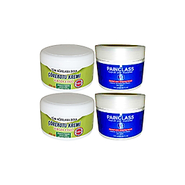 ÇÖREK OTU KREMİ GREEN BOX 2 ADET 200 ML + 2 ADET PAİNCLASS KUYRUK YAĞI KREMİ 100 ML / SETİ