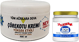 ÇÖREK OTU KREMİ XL BOX BÜYÜK BOY WHİTE 200 ML + SNOW KİTTEN 50 ML MENTHOL BALM / VÜCUT FITIKAGRİLARİNA
