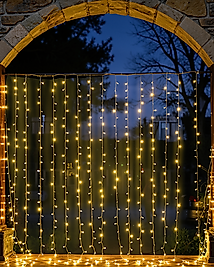 4 metre şelale LED ışık perde UCZZZKSAÇAKLI4METREPERDELED-1