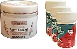 THREE BRAND ARNAVUT KREMİ + RUS MERHEMİ 50 ML 3 ADET
