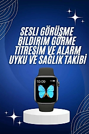 Arama Cevaplayabilen Akıllı Saat Bluetooth Bağlantılı Sosyal Medya Girişli