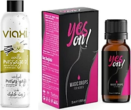 VİAXİ YESON MAGİC DROPS FOR WOMEN 15 ML+ VANİLYALI MASAJ YAĞI 177 ML