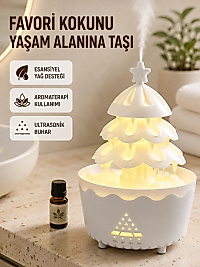 250 ML Şans Ağacı Hava Nemlendirici Çok Renkli Işıklı Aroma Cihazı