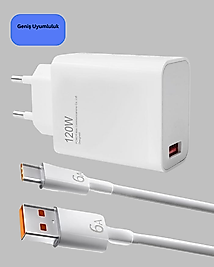 120 Watt Ultra Hızlı Şarj Seti UCZZZ120WŞARJALETİ-7