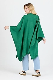 Panço - Pamuk Polyester Karışımlı Şık ve  Kaliteli Kumaş-Yeşil