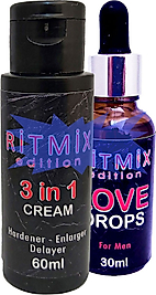 RİTMİX ERKEĞE ÖZEI 3 ÖZELLİK BAKIM KREMİ 60 ML + ERKEKDAMLA 30 ML