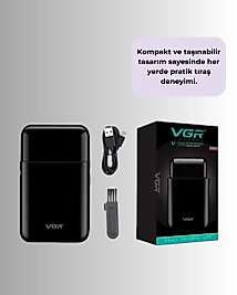 Ultra İnce Elektrikli Tıraş Makinesi | USB Şarjlı ve Su Geçirmez