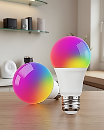 RGB Işıklı LED Ampul 10 Watt UCZRGBLAMBA3-1