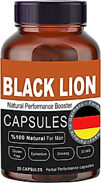 BLACK LİON MEN BOOSTER ERKEKLERE ÖZEL ANLAR 20 CAPSUL