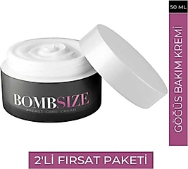 SÜPER BOMB SIZE GÖĞÜS BAKIM KREMİ X 2 ADET