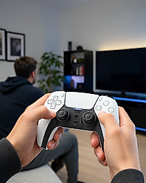 PS5 Uyumlu Kablosuz Oyun Kolu Sessiz Tuşlar UCZZZP5UYUMLUKONSOL-8
