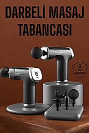 Darbeli Şarjlı Masaj Tabancası 4 Başlıklı UUCZKH800MASAJ3-1