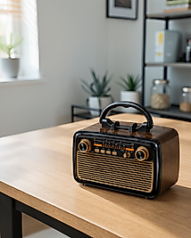 Bluetooth'lu LED Işıklı Müzik Kutusu XUCZZZNOSTALJİKR-3
