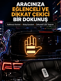 Uzaktan Kumandalı Çok Fonksiyonlu Araç Led Işığı