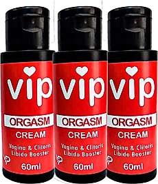 VIP 3 ADET VAJİNACLİTORİS ÖZEL ZEVKKREMİ 60 ML