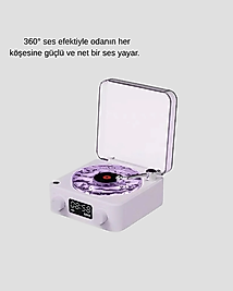 Retro Pikap Hoparlör 360° Sesli Şarjlı XUUCZZZGRAMAFONSPEAKER-12-1
