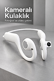 Kameralı Bluetooth Kulaklık Fotoğraf ve Video Kayıt Özellikli