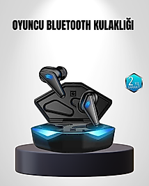Gaming Bluetooth Kulaklık Pasif Gürültü Önlemeli 12mm Sürücülü