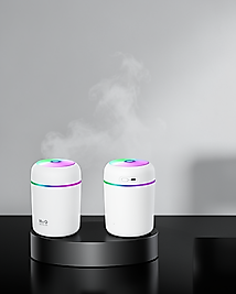 Led Işıklı Hava Nemlendirici 300 ml USB Şarjlı UCZHAVANEMLENDİRİCİK1