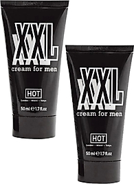 HOT XXL ERKEKLERE ÖZEL GECİKMEYE KREM 50 ML 2 ADET
