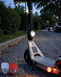 Bisiklet Emniyet Lambası 2li Set Güçlü LED Çakar Işık UCZZZK3781BİSİKLETIŞIĞI-3