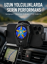 Mobil Cihaz Soğutma Radyatörü – Metal+ABS, Type-C Kablolu Yeni Nesil