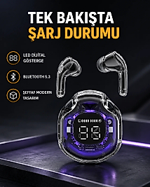 Kablosuz Bluetooth Kulaklık Hifi Ses Kalitesi ve Mikrofonlu