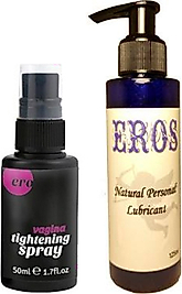 HİNTOHU BAYANLARA ÖZEL VAGİNA CARE SPRAY VAJİ.NA BAKIM SPREY 50 ML + EROS 125ML LUBRİCANT GEL