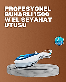 Seyahat Tipi Buharlı Ütü Portatif Kırışıklık Açıcı