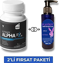 ALPHA RX ERKEKLERE ÖZEL ÜRÜN 30'LU DSTKLYCİ MUZİCE LİBDO ARTTRC KREM 125 ML