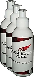 STAND UP ERKEKLER İÇİN ÖZEL BÖLGE BAKIM KREMİ 125 ML STAND UP MEN'S ENLARGER CREAM 125 ML X 3 ADET