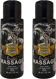 SÜPER HORS ACTİVE POWER VÜCUT BAKIM MASAJ YAĞI 60 ML 2 ADET