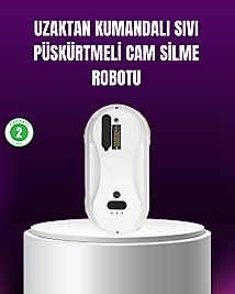 AI Akıllı Rotalı Otomatik Cam Temizleme Robotu