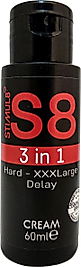 STIMUL8 (S8) ERKEĞE ÖZEI 3 ETTKİ BİRDEN KREMİ 60 ML 3 ADET 3İN1 KREM