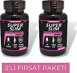 MEDİNUTRİCA SUPER SLİM BÖLGESEL 30'LU DSTKLYCİ X 2 ADET
