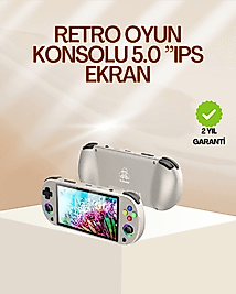 5" IPS Ekranlı Taşınabilir Oyun Konsolu
