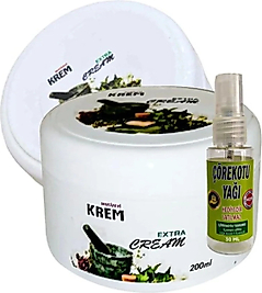 MUZİCEVİ KREM 2 ADET BÖLGESEL BAKIM RELAX KREMİ 125 ML + YANINDA HEDİYE 30 ML ÇÖREK OTU YAĞI