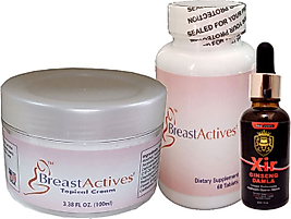 BREAST ACTİVES BREASTACTİVES 100 ML KREM + 60 LI CAPS KADIN GÖĞÜSÖZEL + XİR 30 ML İÇECEK