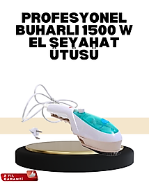 Pratik Buharlı Ütü Askıda Kullanım Kolaylığı
